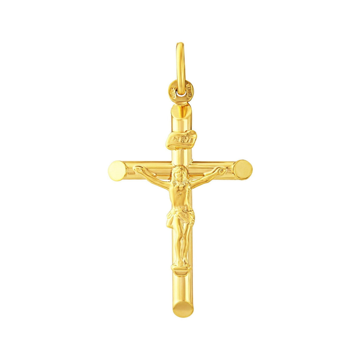 9ct gold 32x20mm crucifix