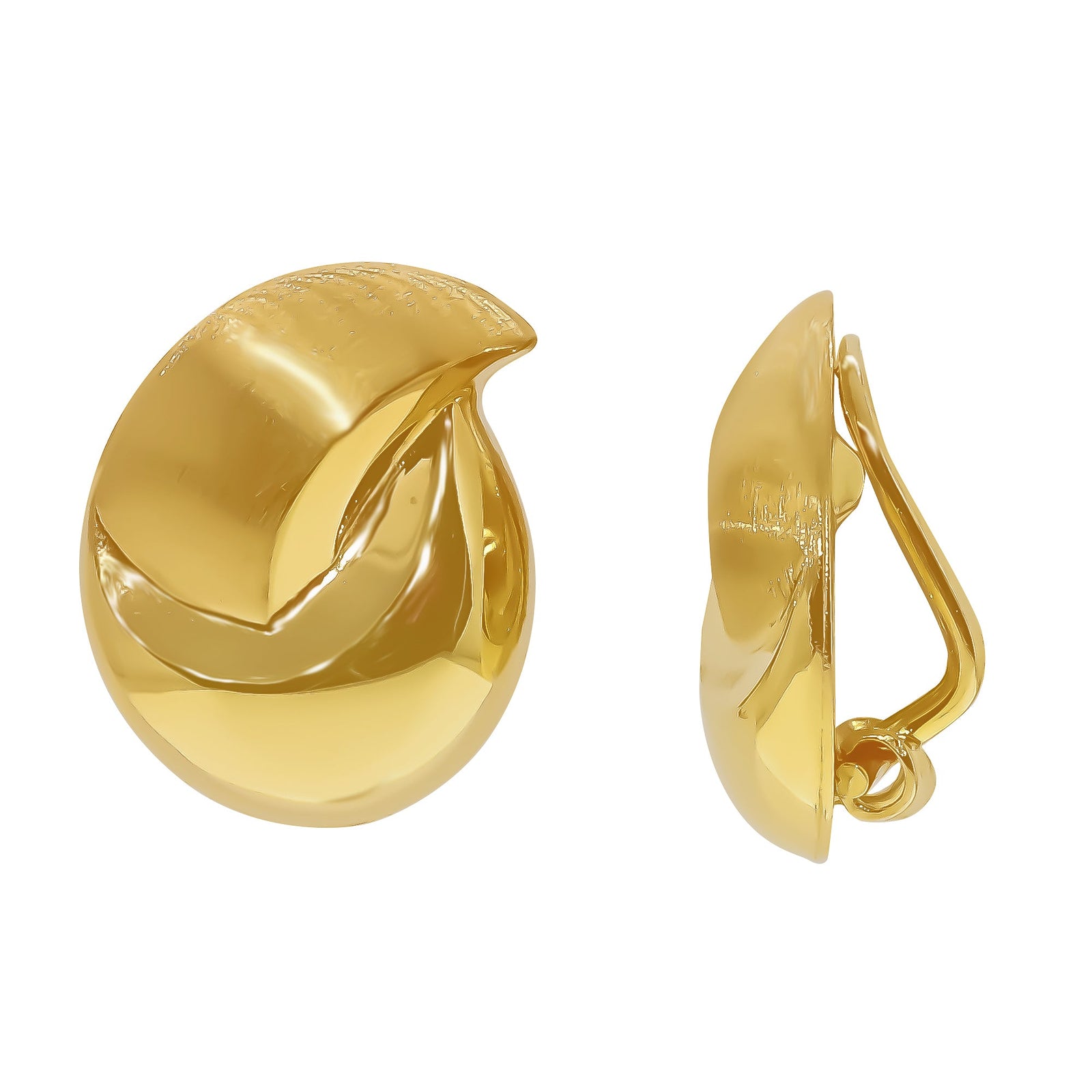 9ct gold clips ons