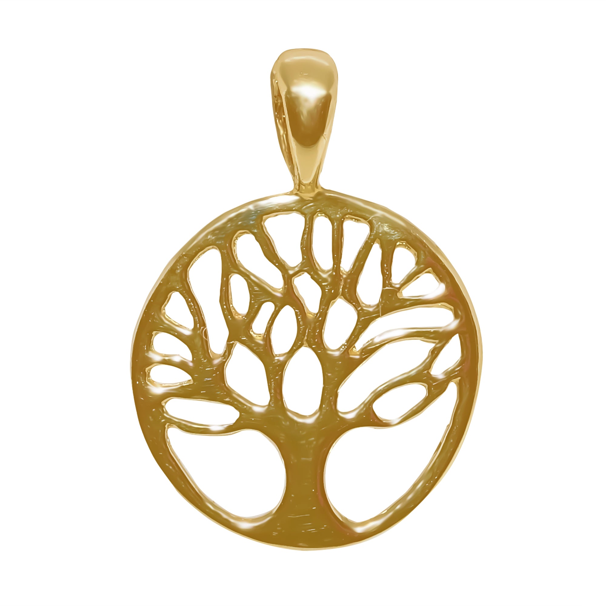 9ct gold tree of life pendant