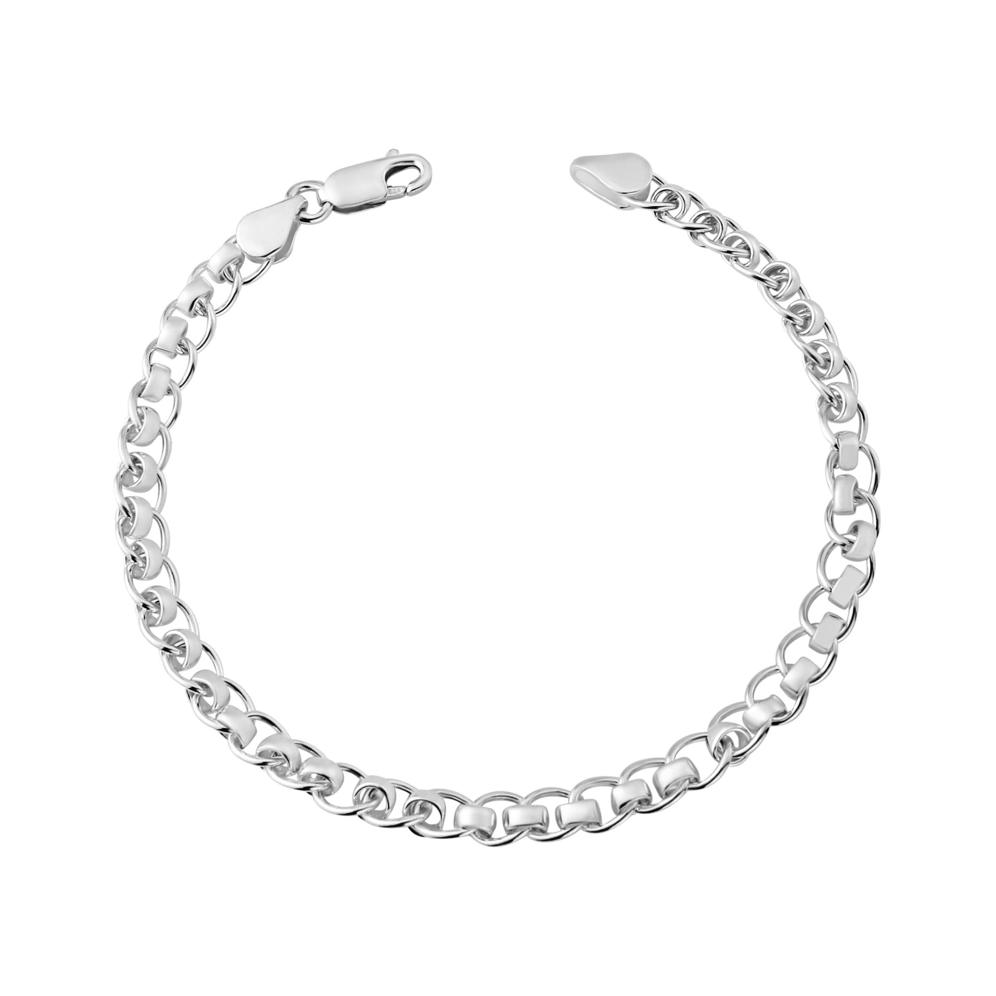 silver mini roller ball bracelet
