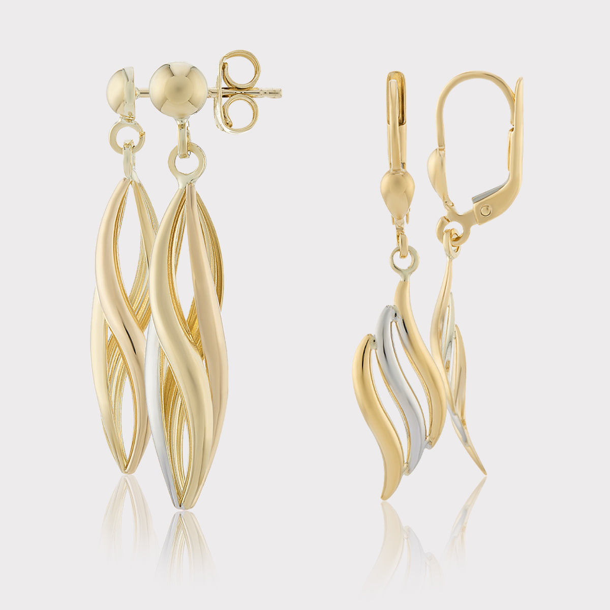 Gold Drop Earrings