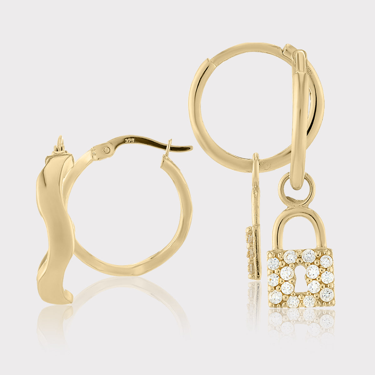 Gold Hoop Earrings