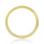 9ct gold milgrain edge channel set diamond half eternity ring 0.20ct