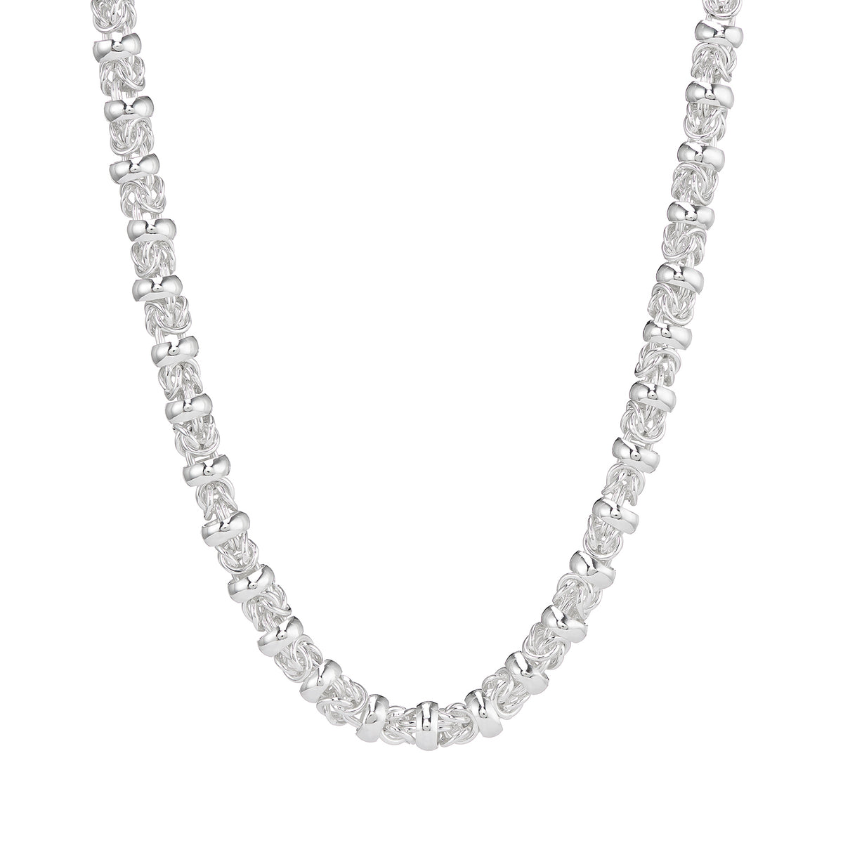 18&quot; Silver Necklace