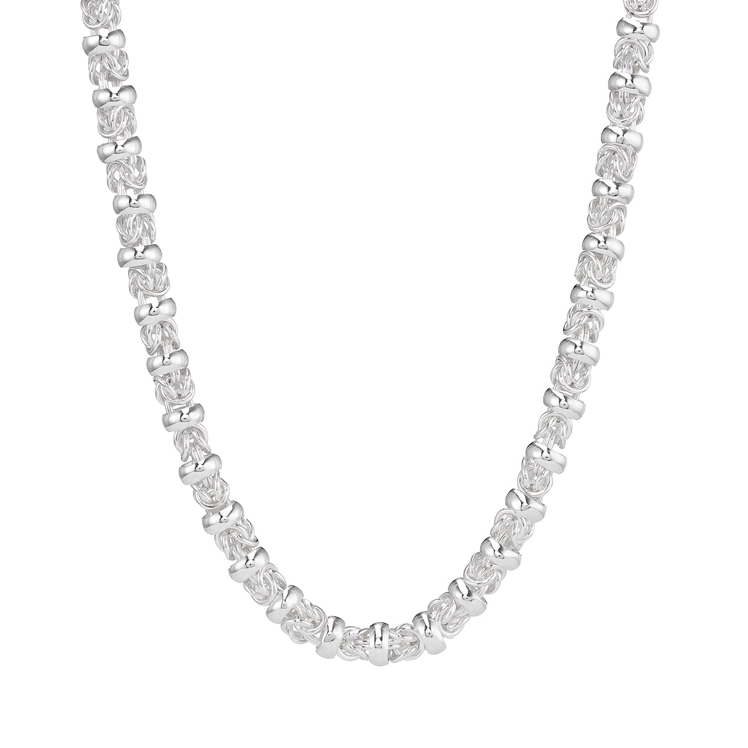 18" Silver Necklace