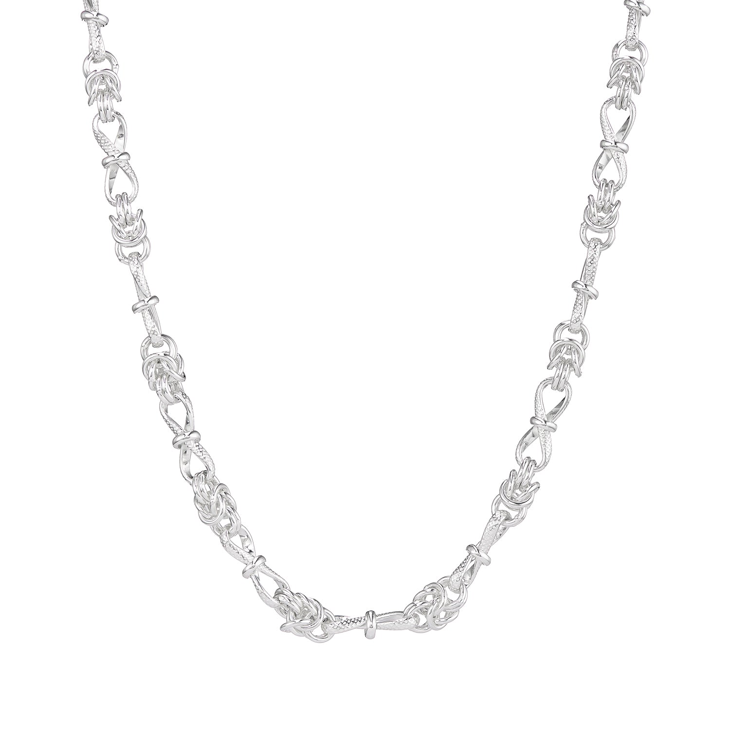 18" Silver Necklace