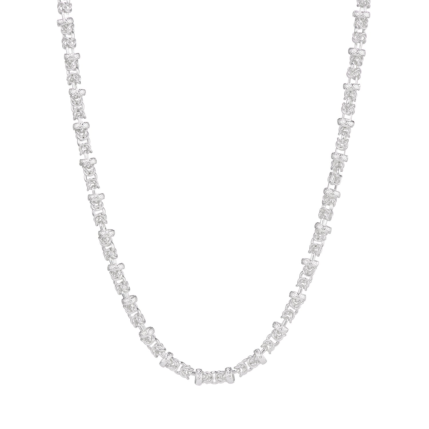18" Silver Necklace