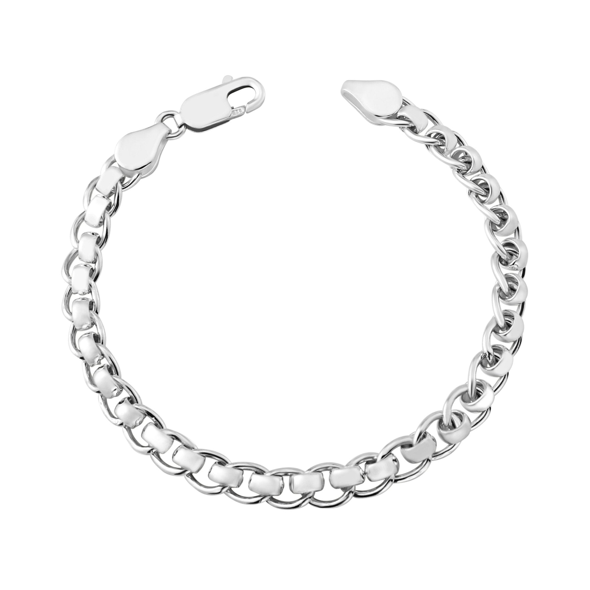 silver roller ball bracelet